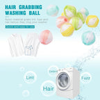 Blulu 12 Pieces Pet Hair Remover for Laundry Dryer Balls Reusable Washing Machine Hair Catcher Pet Dog Cat Catcher Lint Remover (Fresh Color)