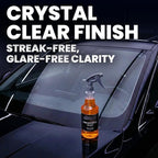 LANE'S Concentrated Auto Glass Cleaner | Tint-Safe Car Windshield, Window Cleaner | Removes Automotive Smoke Film, Fingerprints, & Smudges | Streak-Free, Safe for All Glasses | 32oz