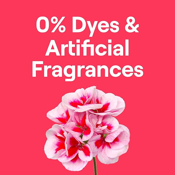 Seventh Generation Concentrated Laundry Detergent, Geranium Blossom & Vanilla, 40 oz, Pack of 2 (106 Loads), 40 Fl Oz (Pack of 2)