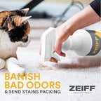Pet Stain and Odor Remover - Pet Odor Eliminator for Home and Professional Use - Pet Urine Enzyme Cleaner to Break Up Tough Stains - Carpet Stain Remover for Dog Urine and Cat Pee, Feces, Fluids