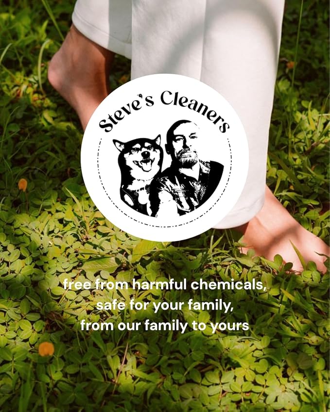 Steve's Cleaners Lemon Multi-Surface Cleaner – Plant-Based, Non-Toxic, Streak-Free Cleaning Spray – Ammonia-Free, Safe for Kitchen, Bathroom, Counters & More – 10 oz (Pack of 3)