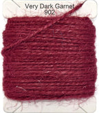 Jute Twine 15m Long Twine String for Crafts Gift Wrapping Packing Gardening Crochet Knitting Macrame Decor (Very Dark Garnet)