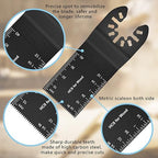 94 Pack Oscillating Saw Blades, Wood Metal Cutting Multitool Bi-Metal Blades Quick Release Tool Blades Kits Fit for Dewalt, Makita, Ryobi, Rockwell