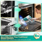 Steam Cleaner & Electric Spin Scrubber Combo, Effortless Design Steamer with 11 Accessories, 2 Modes & Detachable Long Handle, Multi-Surface Cleaning Tool for Floor, Tile, Grout, Bathroom & Car