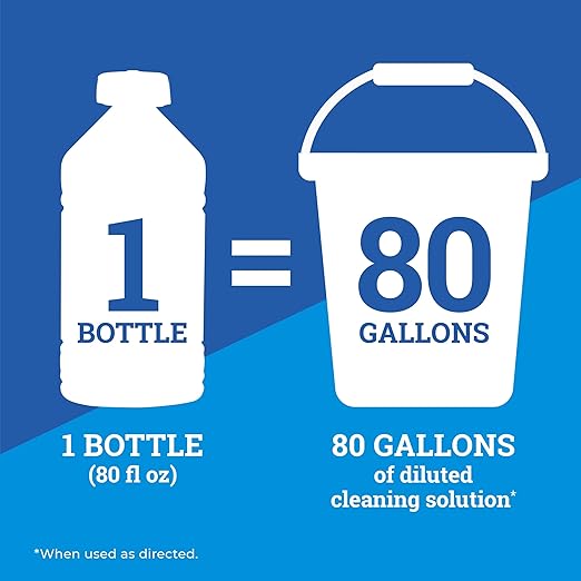 Pine-Sol Multi-Surface Cleaner, CloroxPro, 2x Concentrated Formula, All-Purpose Cleaner, Lavender Clean, 80 Fl Oz, Pack of 3