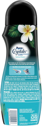 Purex Crystals in-wash Fragrance and Scent Booster,Tahitian Breeze,21 Ounce,(Pack of 8)