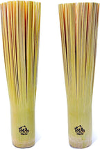 2 Pack Bamboo Wok Brush for Carbon Steel Pot Scrubber,Chinese Natural Kitchen Cleaning Brushes for Wok Cleaner Scrub Brush for Dishes&Pan&Teapot,Asian Wokbrush Bottle,Basting Scrubber for Cast Iron