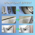 Sugelary Mold Stain Cleaner Gel, 8 Fl oz All-Purpose Gel with Brush for Home Use on Washing Machine Gasket, Bathroom Grout, Sink, Shower, Caulk, and Front Loader Seal