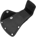 Axe Blade Cover Sheath 6.1''x4.1'' for 1-1/4lb Axe, Hatchet Head Holster with Double Snap Closure, Protective Nylon Case for Outdoor Hiking Work Camping Blade Protection, Fits Small Axes