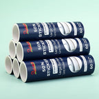 50% Stickier Large Surface Roller Refill for Scotch Brite Pet Hair Pickup Extra Sticky Large Lint Roller 8 inch Sticky Roll Refill 60 Sheets - Pack of 6 Total 360 Sheets