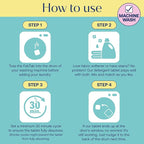 Fab Tab Laundry Detergent Tablets, Plant-Based Formula, Removes Tough Stains, Plastic-Free Alternative to Pods, All Washing Machines (30 Count, Unscented)