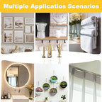 420Pcs Self Drilling Drywall Anchors with Screws Kit,Zinc Plated Steel,4 Sizes Expansion Screws and 2 Sizes Wall Anchors, Easy Application No Drill or Holes in Wall.