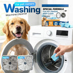 Washing Machine Cleaner Tablets, 2026 Upgrade 12/24/36-Pack (12 Month Supply) for HE/Top/Front Load Washers - Removes Stubborn Pet Hair, Odors, Mold & Residue, Septic Safe & Fragrance Free (24 PACK)