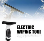 Focket Power Window Vacuum Overcharger,Rechargeable Cordless Window Cleaner with 2200MAh Battery,for Shower Glass Countertop Mirrors.(US PLUG 100-240V)