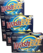 Washeze 3-in-1 Laundry Detergent Sheets 60 Loads Lightly Scented All in One Laundry Sheet - Great For Busy Moms More Convenient Than Pods Pacs Liquids or Powders