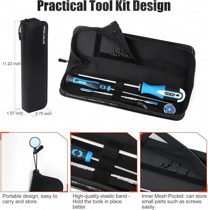 Customized Screwdriver Set Compatible with Dyson V6 V7 V8 V10 V11 V12 V15 Vacuum Cleaner Maintenance and Cleaning Disassembly Tool Set