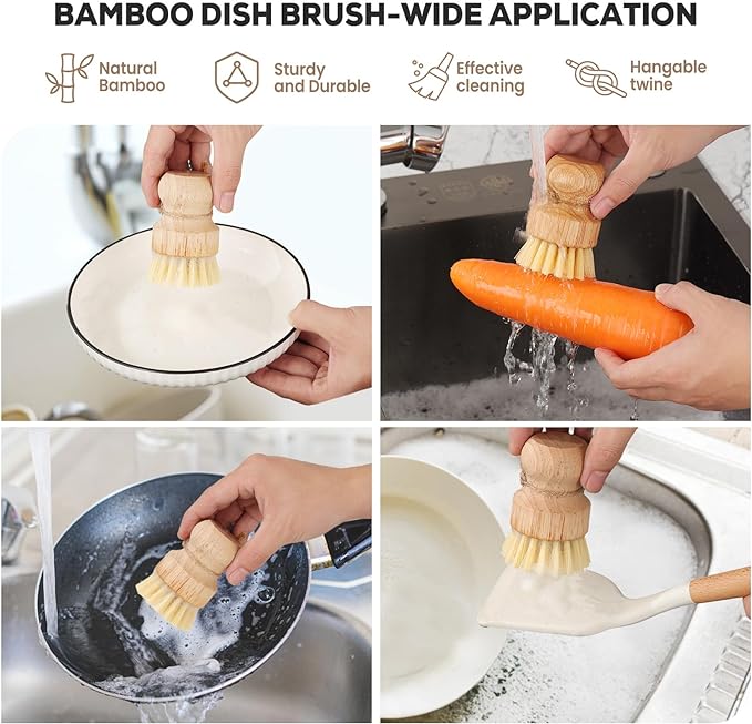 Kitchen Soap Dispenser Set with Instant Dry Tray,16 Oz Hand and Dish Soap White Glass Dispenser Set,Stainless Steel Pump,Waterproof Labels&Dish Brush,Luxury Soap Bottle for Kitchen,Bathroom