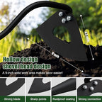 Hardened Hollow Heavy Duty Garden Hoe Tool 60INCH - Ergonomic Weeding Tool for Lawn, Yard & Farm, Rust-Resistant Steel with Comfort Grip, Easy Adjust & Storage