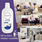 Floor Cleaner Lavender Scent Compatible with Tineco Cleaning Solution Refill, Deep Cleans Residue & Streak Free, Wet Dry Vacuum Mop Cleaners Solution for all Tineco FLOOR ONE & iFloor Series (4PCS)