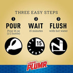 Clorox Liquid-Plumr Advanced Action Clog Destroyer Gel, Removes Multiple Types of Clogs including Hair, Deodorizes and Freshens, Safe for All Septic Systems and Pipes, 2 Bottles, 32 fl. oz. Bottle