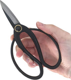 GARDEN GURU Professional Bonsai Scissors 180mm - Traditional Butterfly Bonsai Pruner Shear for Precise Trimming Pruning and Deadheading of Flowers Plants, Japanese Bonsai Garden Tools