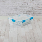 Sterilite 16-Pack Gasket Box, Weather-Resistant Storage Bins with Latching Lids, 37 Quart - Heavy-Duty Organizing Containers for Closet, Bathroom, and Office