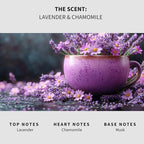 Lapew Lavender Chamomile Scented Mop Soap - Luxury Floor Cleaner Concentrate for Mopping Tile, Laminate, Vinyl & Hardwood | Streak-Free, Low-Foam | 36 oz