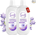 Snowlily 2 Pack Floor Cleaning Solution Compatible with Tineco iFLOOR & FLOOR ONE Series,Floor Cleaner for All Robot Vacuums Wet-Dry Mops,Deep Cleans Hardwood,Tile & Laminate,33.8 Fl Oz