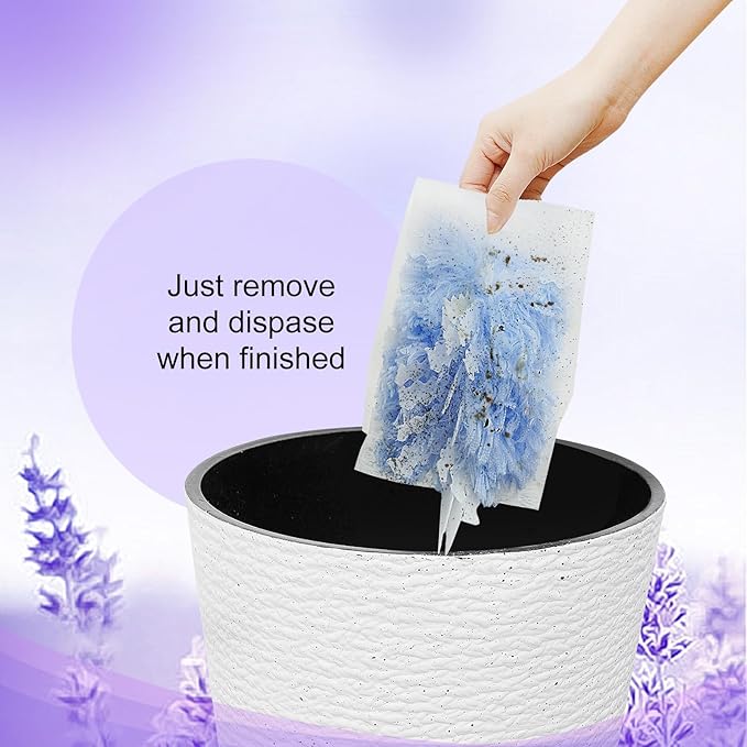 20 Count Duster Refill Compatible with Swiffer Hand Duster, Lavender Flavor Disposable Heavy Duty Duster Refills, Dusters Refills for Cleaning, Blinds & Ceiling Fan (Handle is Not Included)