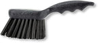 SPARTA 40541EC03 Plastic Scrub Brush, Utility Brush, Kitchen Brush With Hanging Hole For Cleaning, 8 Inches, Black