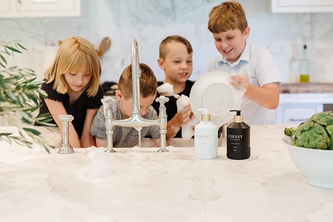 L'AVANT Collective High Performing Dish Soap Refill | Plant-Based Ingredients & High Performing Formula | Fresh Linen Scent | 32 FL oz/946 mL