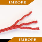 4mm x 200 Feet Red Jute Rope, Twine for Gardening Tomato Climbing Plant Tie Floristry Crafts Gift Wrapping Packing Decor