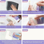 Wall Paint Kit - 2X Concentrated Formula Wall Repair Roller Superior Coverage & No Dripping - Water-Based Touch Up Paint Roller Kit for Remove Graffiti, Stains, Yellowing - 100g, Ivory White