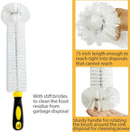 Garbage Disposal Cleaner Brush Garbage Disposal Brush Cleaning Brush Disposer for InSinkErator Deodorizer Disposal Units Removes Odors