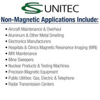 CS Unitec | Non-Sparking Pick Head Axe | 4 lbs. | TUV Certified | Copper Beryllium | Non-Magnetic | Corrosion Resistant | EX1203-1850B