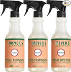 MRS. MEYER'S CLEAN DAY All-Purpose Cleaner Spray, Geranium, 16 fl. oz - Pack of 3