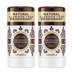 Lavanila Pure Vanilla Deodorant for Women 2-Pack (2 Oz Each) - Natural Aluminum Free Solid Stick Deodorant, Made In USA, Vegan