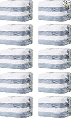 TAILI 10 Pack Vacuum Storage Bags, Space Saver Bags, Jumbo Cube 31x40x15 Inch, Extra Large Vacuum Sealed Bags for Comforters, Blankets, Bedding, Clothes, Closet Organization Space Saving, Cream