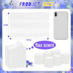 600 Count Flax Scent Dryer Sheets Fabric Softener Fresh Scent Dryer Sheets Bulk Naturally Softens and Removes Static Cling, Ideal for Large Households, Sensitive Skin