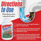 Insta-Flo Crystals Drain Cleaner 2 lb.