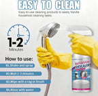 Bathroom Descaler Foam Cleaner Spray, Stubborn Stains Cleaner, Bathroom Foam Cleaner All Purpose, Bathrooms Sink Cleaner Foam (2)