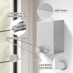 Retractable Clothesline, Retractable Clothesline Outdoor, Stainless Steel Travel Clothesline, Not Sagging, Suitable for Balconies, Courtyards, Laundry Rooms, RVs, Yachts, etc