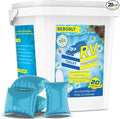 RV Toilet Treatment Drop Ins, Extra Strength Septic Tank Treatment & Cleaner, Waste Breakdown/Odor Control, RV Black Tank Treatment for RVs, Boats & Portable Toilets (20 Pack)
