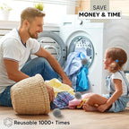 RAYTRADE Wool Dryer Balls 6-Pack 100% Made of Organic New Zealand Wool Reduces Clothing Wrinkles and Saves Drying Time Reusable Natural Fabric Softener Stocking Stuffer Gifts (Gray)