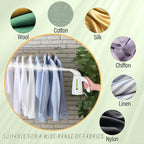 OGHom Steamer for Clothes,Portable Handheld Travel Steamer,300ml Large Capacity,950W,30 Second Fast Heat Up Garment Steamer (Light Green)