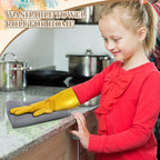 36 Count Reusable Cleaning Cloths Washable Cotton Kitchen Towels for Home(Simple Style,Gray)