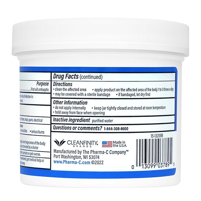 The Pharma-C Company - 70% Isopropyl Alcohol Pads [12-100ct jars]. First Aid - Bulk Antiseptic Wipes - Extra Large Pads - for minor cuts, scrapes and burns.