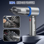 Compressed air Duster, Yomile 2 in 1 180000RPM Cordless Air Duster with Mini Car Vacuum, 9000mAh Battery Dust Blower for Keyboard Cleaner,Rechargeable Air Blower AIC Can for Office Computers