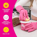Stardrops – The Pink Stuff – SQeeZY Miracle Dual Sided Scrubber Sponge, Scratch Free Solution for Ultimate Home Cleaning - Perfect for Kitchens, Bathrooms, and Outdoor Use, 3-Pack