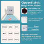 Swedish Dishcloths, 8 Pack Reusable Paper Towels with Clips, Non-Scratch Swedish Dish Towels for Kitchen, Super Absorbent Cellulose Dish Cloths, No Odor Cleaning Rags